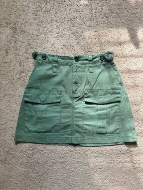 Target Universal Thread Olive Utility Mini Skirt